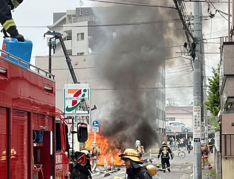 Hiện trường vụ việc. (Nguồn: JapanToday)