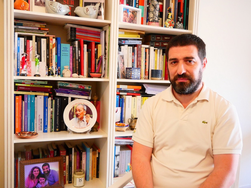 Nhà báo Gaston Fiorda. (Ảnh: Diệu Hương/TTXVN)