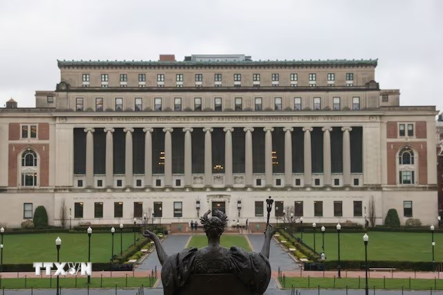 Đại học Columbia ở New York, Mỹ. (Ảnh: REUTERS/TTXVN)