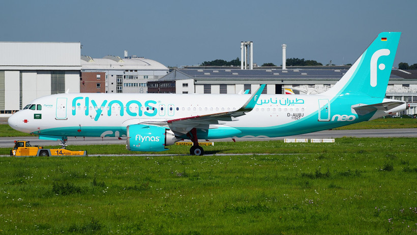 Hãng hàng không Flynas của Saudi Arabia. (Nguồn: Wikipedia)