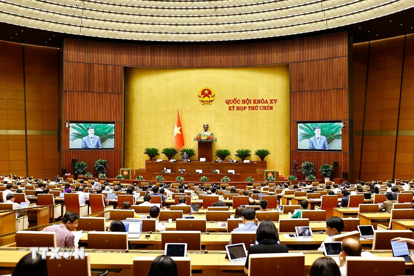 Phó Chủ tịch Quốc hội Vũ Hồng Thanh phát biểu. (Ảnh: Doãn Tấn/TTXVN)