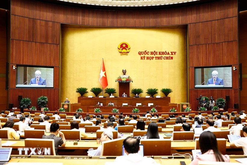 Quang cảnh phiên họp. (Ảnh: Doãn Tấn/TTXVN)