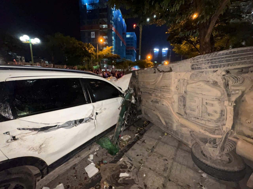 Hiện trường vụ tai nạn. (Nguồn: OFFB)