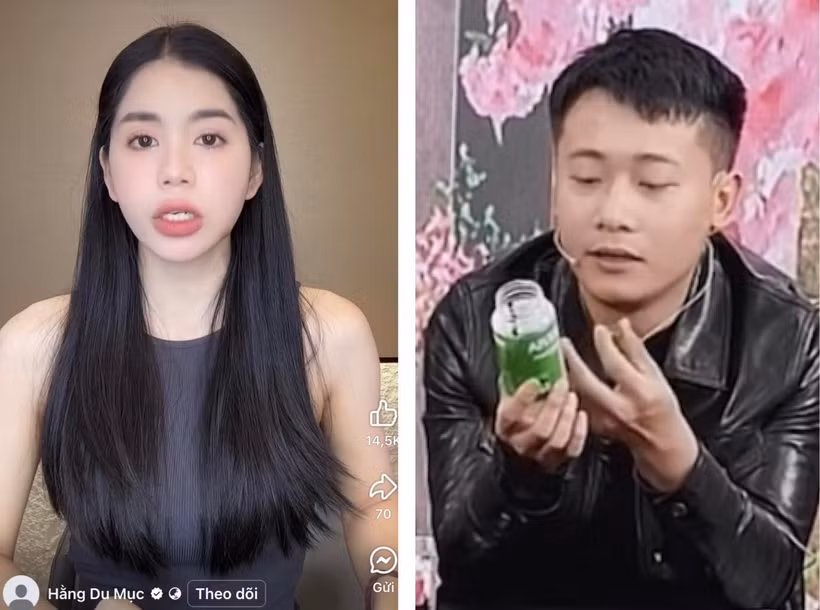 Hằng Du Mục và Quang Linh Vlogs. (Nguồn: MXH)