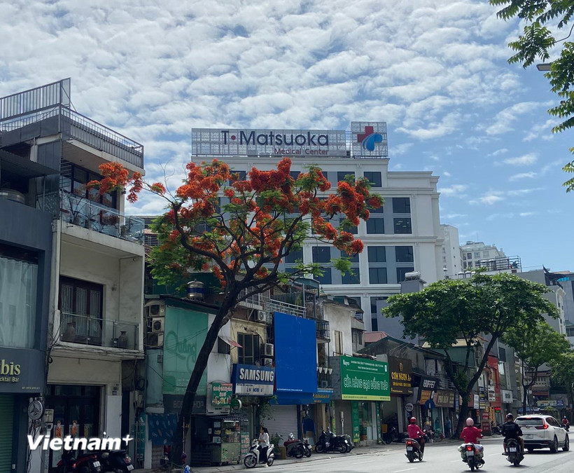 Đường phố Hà Nội. (Nguồn: Vietnam+)