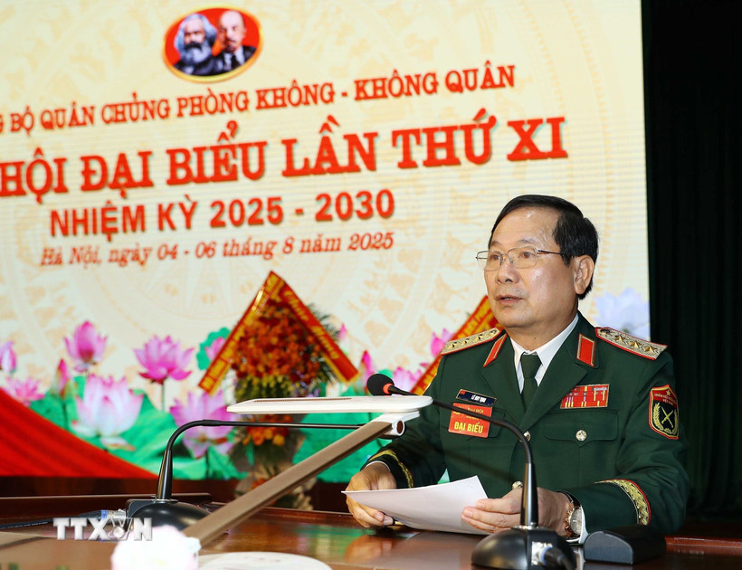 Thượng tướng Lê Huy Vịnh. (Ảnh: Trọng Đức/TTXVN)