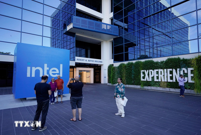 Trụ sở Intel tại Santa Clara, California, Mỹ. (Ảnh: THX/TTXVN)