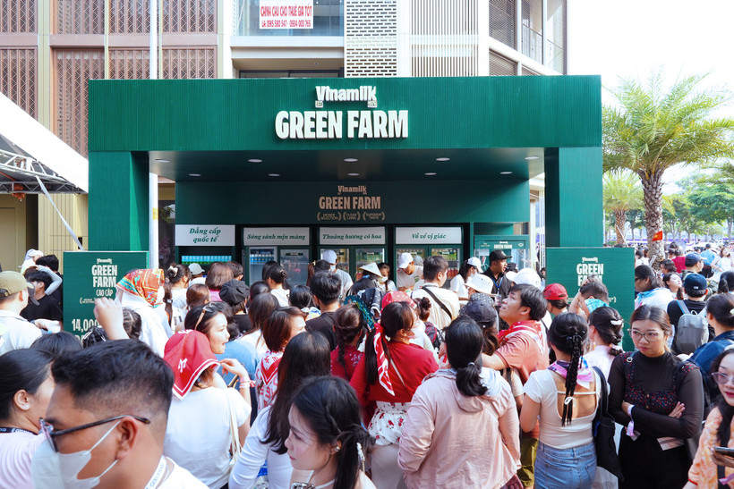 :Cùng với chất lượng và hương vị sản phẩm, sự trẻ trung, mới mẻ của Vinamilk về thiết kế cũng như cách tiếp cận người tiêu dùng cũng ngày càng được lòng Gen Z, Gen Alpha (Ảnh: An Minh).