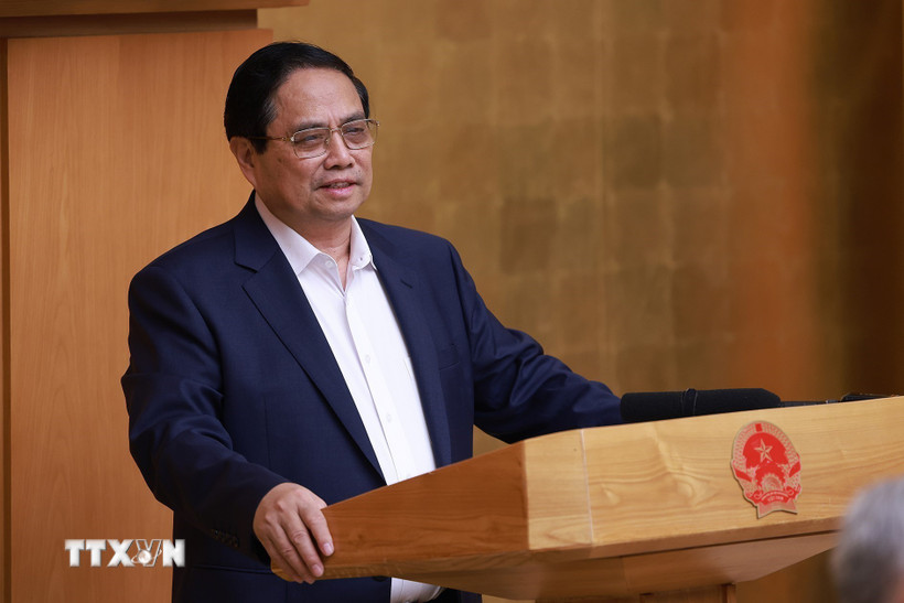 Thủ tướng Phạm Minh Chính. (Ảnh: Dương Giang/TTXVN)