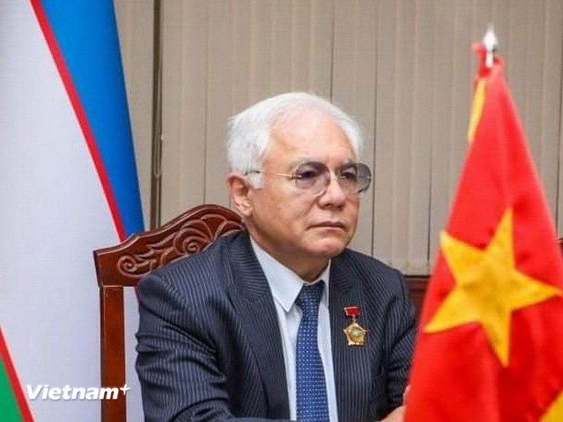 Chủ tịch Hội hữu nghị Uzbekistan-Việt Nam Alisher Rustamovich Mukhamedov. (Nguồn: Vietnam+)
