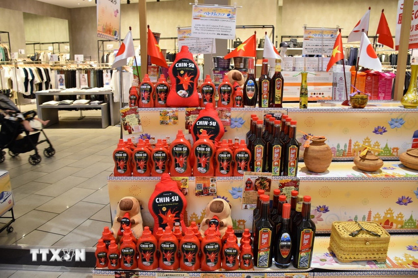 Các loại gia vị Việt Nam đang ngày càng được ưa chuộng tại Nhật Bản. (Ảnh: Nguyễn Tuyến/TTXVN)