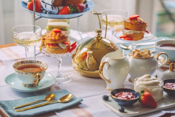 Tiệc trà chiều kiểu Anh. (Nguồn: iStock)