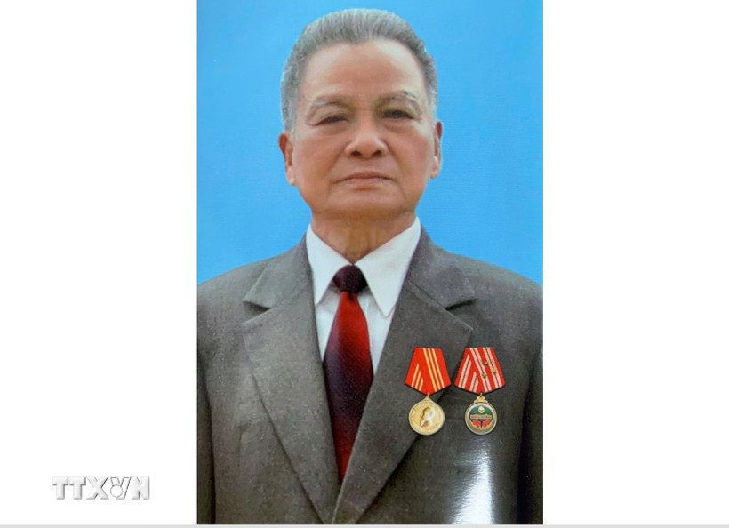 Nguyên Phó Chủ tịch Hội đồng Bộ trưởng Trần Phương. (Ảnh: TTXVN phát)