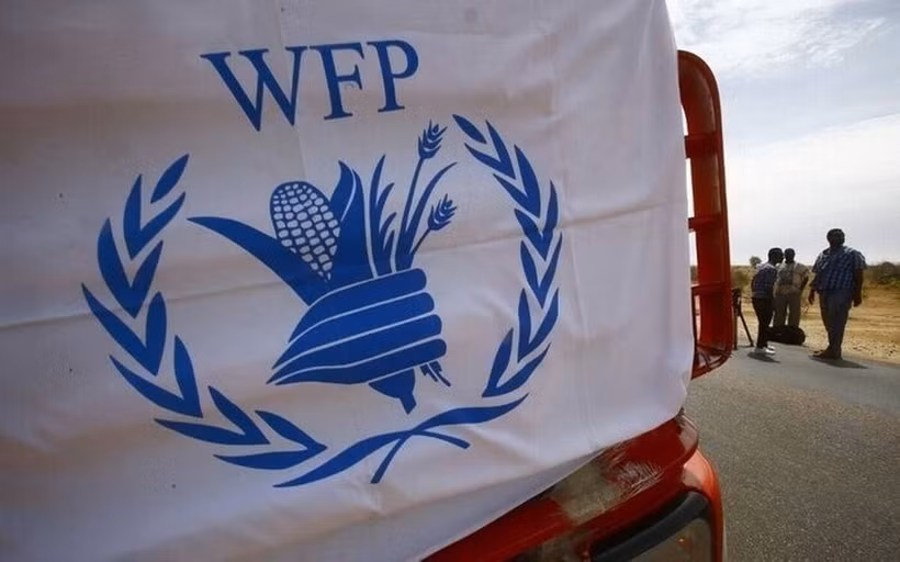 Biểu tượng Chương trình Lương thực thế giới của Liên hợp quốc (WFP). (Ảnh: IRNA/TTXVN)