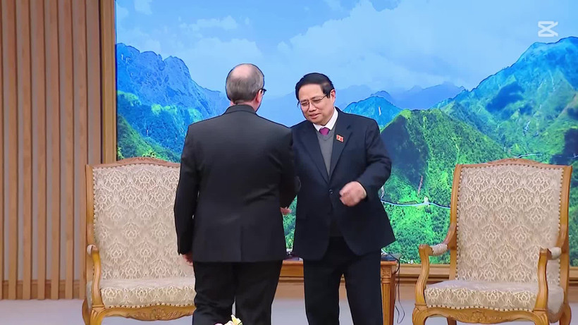 Thủ tướng Phạm Minh Chính tiếp Bộ trưởng Ngoại giao Cuba