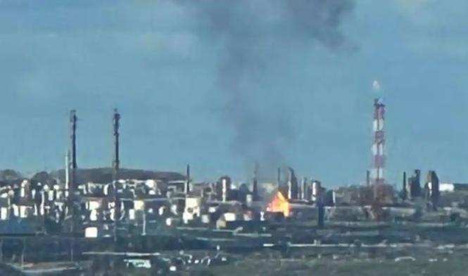 Hiện trường vụ tấn công.(Nguồn: mezha.net)