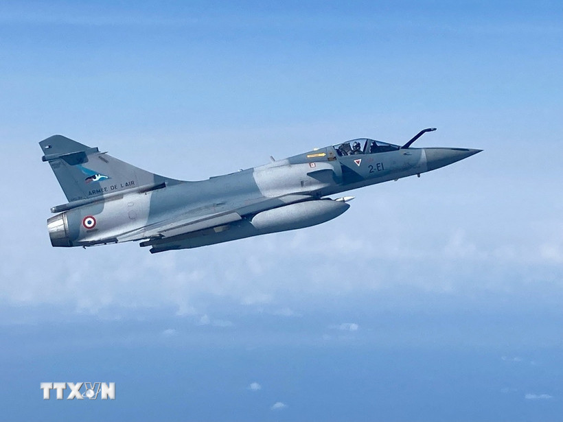 Chiến đấu cơ Mirage 2000. (Ảnh: AFP/TTXVN)