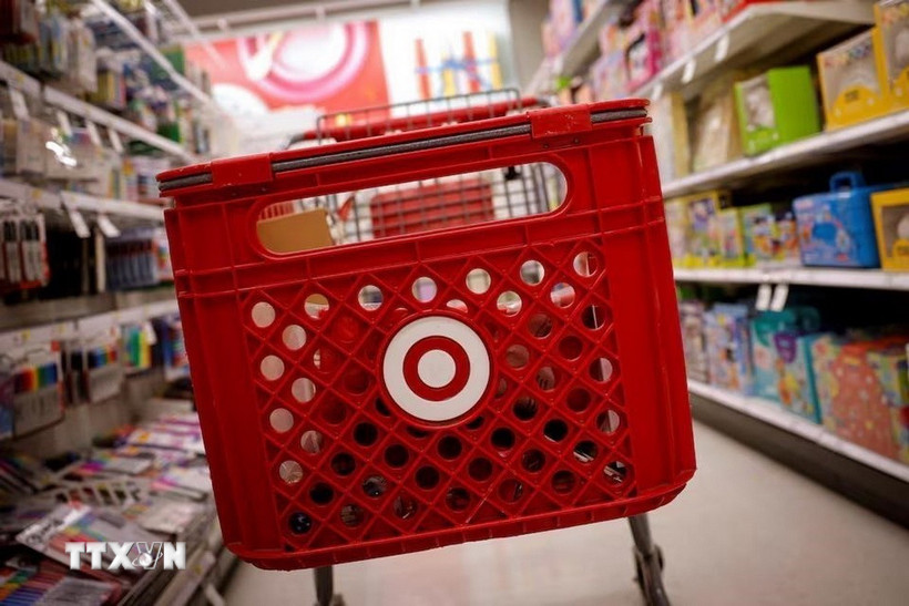 Bên trong một đại lý bán lẻ của Target ở New York, Mỹ. (Ảnh: REUTERS/TTXVN)