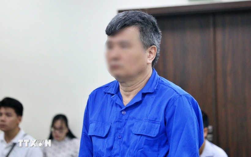 Bị cáo Nguyễn Lộc An bị buộc tội nhận hối lộ hơn 14 tỷ đồng. (Ảnh: Kim Anh/TTXVN)