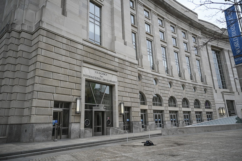 Trụ sở của Cơ quan Phát triển Quốc tế Mỹ (USAID) tại Washington D.C. (Ảnh: Anadolu Agency/TTXVN)