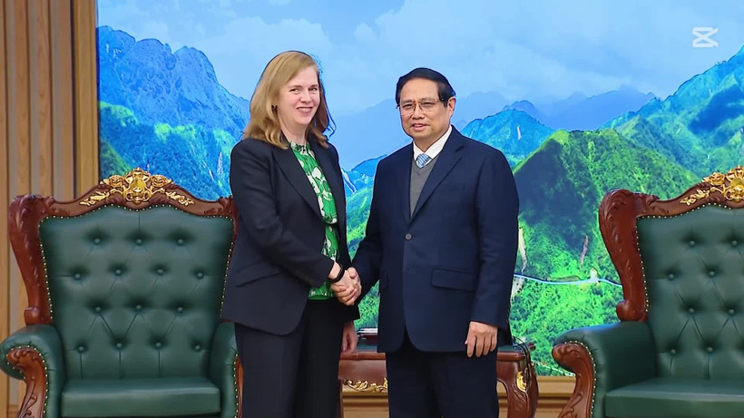 Thủ tướng Phạm Minh Chính tiếp Tổng Giám đốc của S&P​