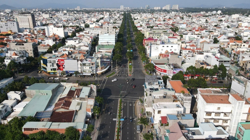 Một góc thành phố Vũng Tàu. (Ảnh: Hoàng Nhị/TTXVN)