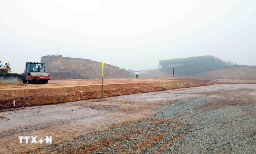 Khu công nghiệp Sông Công II, thành phố Thái Nguyên. (Ảnh: Trần Trang/TTXVN)