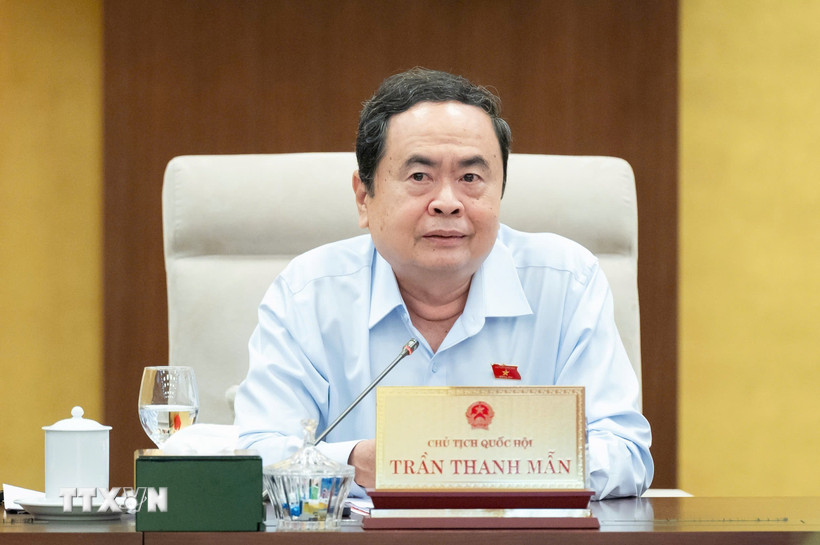 Chủ tịch Quốc hội Trần Thanh Mẫn. (Ảnh: Phương Hoa/TTXVN)