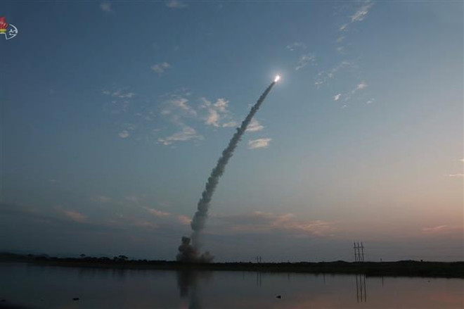 'Triều Tiên bắn các tên lửa tầm ngắn giống nhau trong các vụ thử' ảnh 1