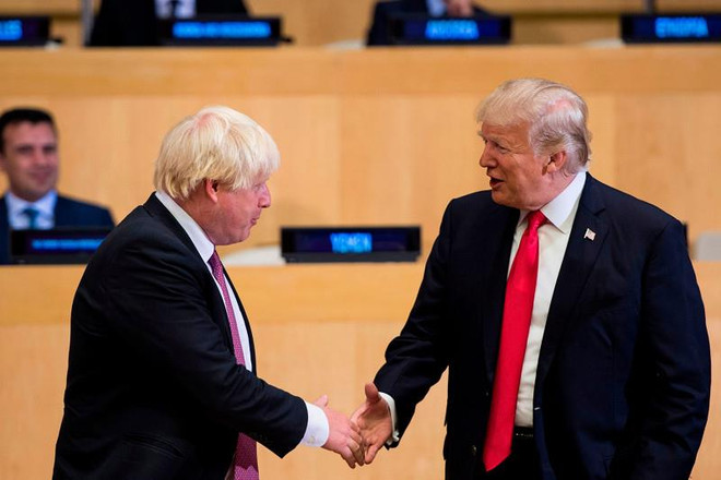 Tổng thống Donald Trump mong chờ gặp tân Thủ tướng Anh Boris Johnson ảnh 1