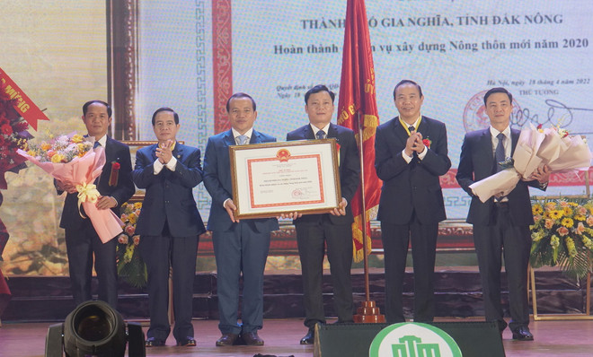 Thành phố Gia Nghĩa đã được Thủ tướng Chính phủ công nhận hoàn thành nhiệm vụ xây dựng nông thôn mới từ tháng 9/2022. (Ảnh: Hưng Thịnh/Vietnam+) vnp_gia_nghia_4_resize.JPG
