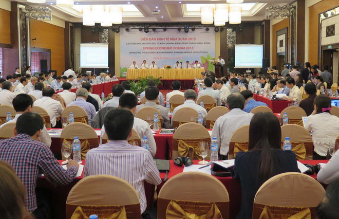 Diễn đàn kinh tế mùa Xuân: Tiếp tục cải thiện môi trường đầu tư ảnh 1