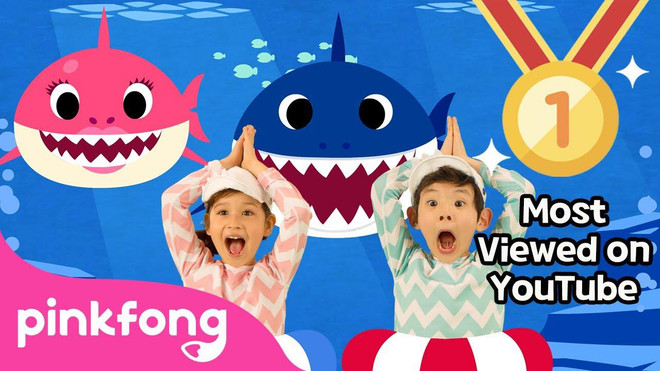 Ca khúc Baby Shark Dance được phát hành lần đầu vào tháng 6/2016 trong series các bài hát thiếu nhi do Pinkfong sản xuất. (Nguồn: Pinkfong) 'Baby Shark Dance' là video đầu tiên có 10 tỷ lượt xem trên YouTube ảnh 1