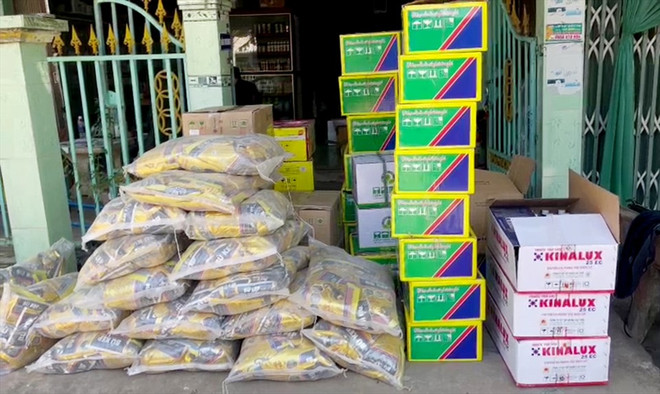 An Giang: Tạm giữ lô thuốc bảo vệ thực vật chứa hoạt chất cấm sử dụng ảnh 1