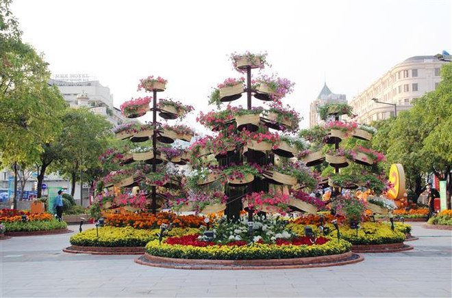 Khai mạc Đường hoa Nguyễn Huệ: Xuân quê hương, ấm tình nhân ái ảnh 1