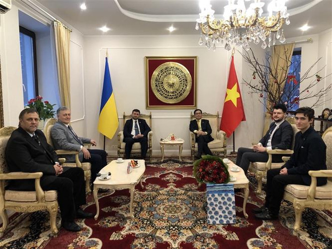 Hoạt động kỷ niệm 30 năm quan hệ ngoại giao Việt Nam-Ukraine ảnh 1