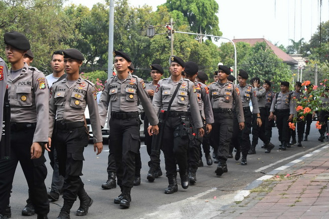 Cảnh sát Indonesia bắt giữ 9 đối tượng tình nghi khủng bố ảnh 1