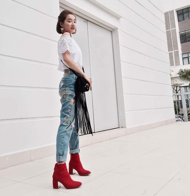 Mãn nhãn với loạt street style khoe chân dài eo thon của mỹ nhân Việt ảnh 9