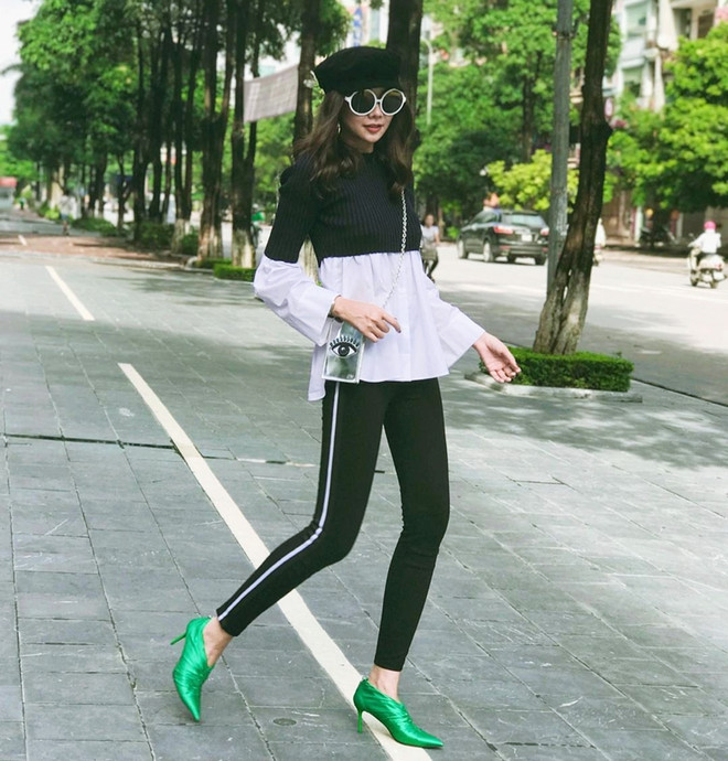Mãn nhãn với loạt street style khoe chân dài eo thon của mỹ nhân Việt ảnh 3