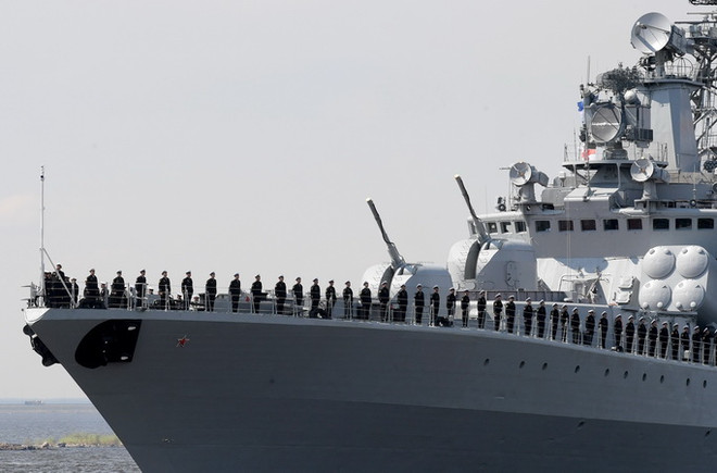 Hạm đội phương Bắc của Nga tập trận chống phá hoại ở Địa Trung Hải ảnh 1