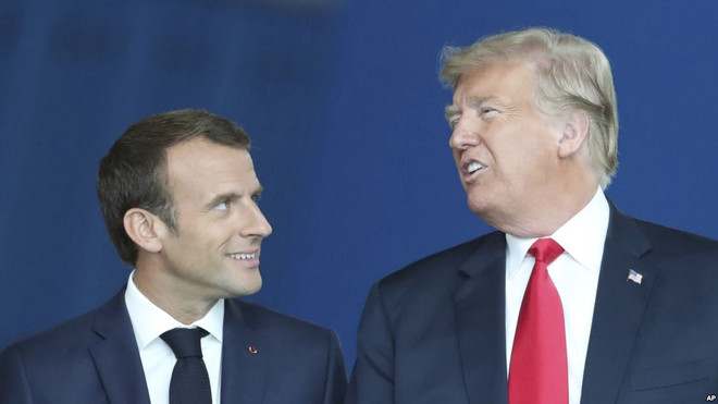 Tổng thống Trump đã có cuộc điện đàm "rất tốt đẹp" với Tổng thống Pháp ảnh 1