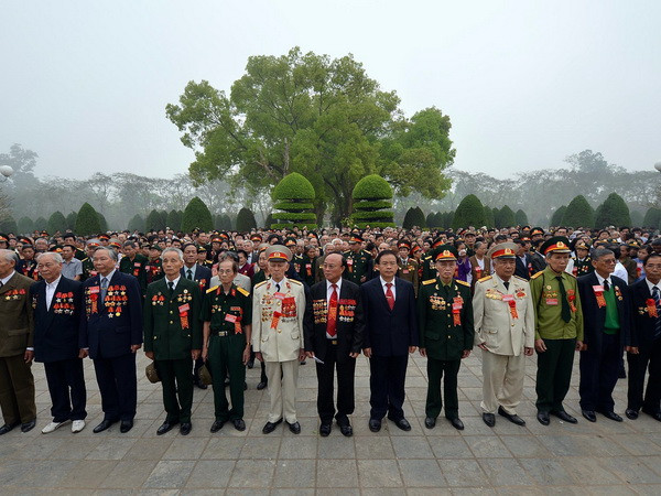Ký ức Điện Biên sống lại trong câu chuyện cựu chiến binh ảnh 1