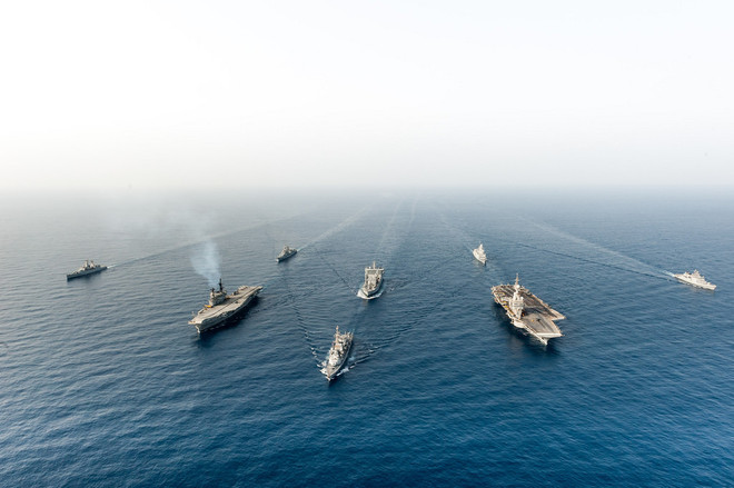 Ấn Độ và Pháp chuẩn bị tập trận hải quân chung ở Vịnh Bengal ảnh 1