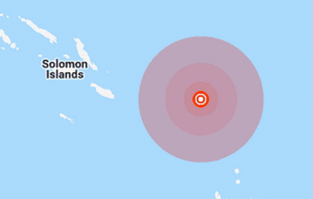 Động đất mạnh 5,7 độ rung chuyển khu vực ngoài khơi quần đảo Solomon ảnh 1