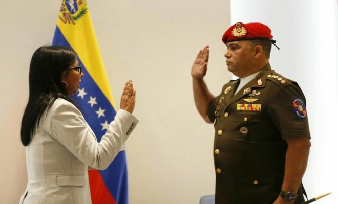 Người vừa bị cách chức làm Cố vấn An ninh Phủ tổng thống Venezuela ảnh 1