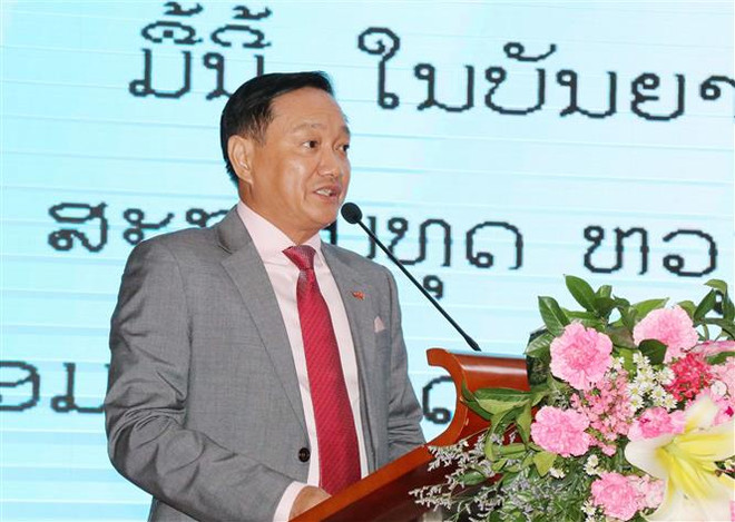 Đại sứ quán Việt Nam tại Lào tổ chức tiệc mừng xuân Kỷ Hợi 2019 ảnh 2