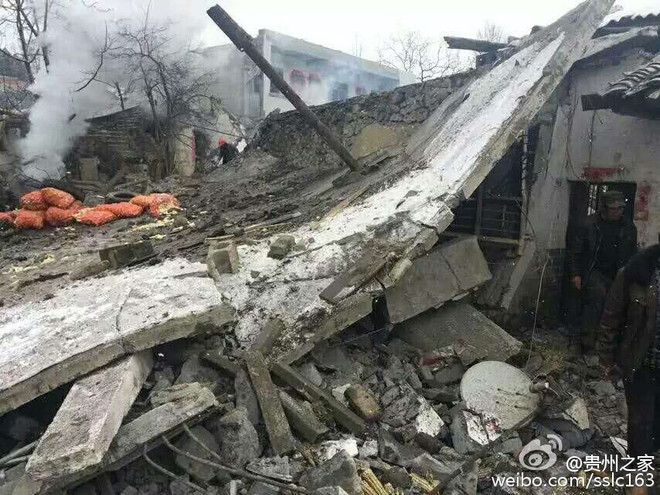 Nổ kinh hoàng tại một hộ nông dân Trung Quốc, 6 người tử vong tại chỗ ảnh 1