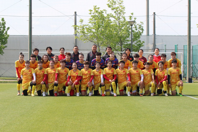 Đội tuyển Nữ Việt Nam sẽ sang Campuchia chuẩn bị dự SEA Games 32 với 21 cầu thủ. (Nguồn: VFF) Tuyển Nữ Việt Nam chia tay 6 cầu thủ trước ngày lên đường dự SEA Games ảnh 1