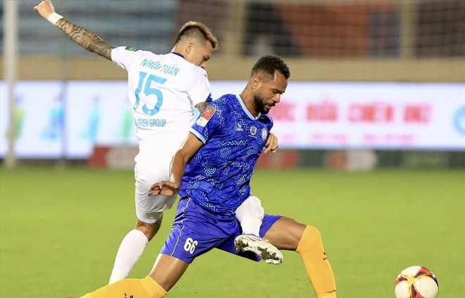 Câu lạc bộ Thép Xanh Nam Định chia điểm với Câu lạc bộ Khánh Hòa ảnh 1