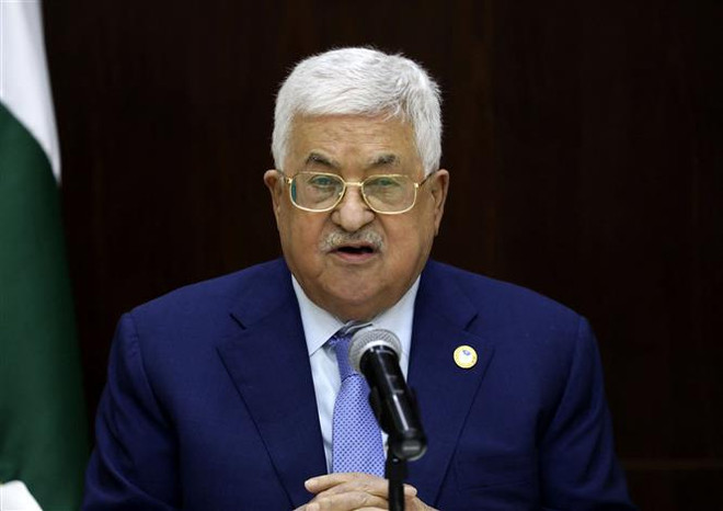 Tổng thống Palestine Mahmoud Abbas. (Ảnh: AFP/TTXVN) Palestine-Saudi Arabia thảo luận về các vùng lãnh thổ bị chiếm đóng ảnh 1